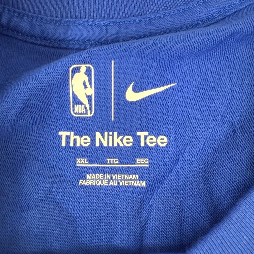 Nike NBA Dallas Mavericks Luka Doncic #77 Jersey T-Shirt Mens XXL Blue NEW